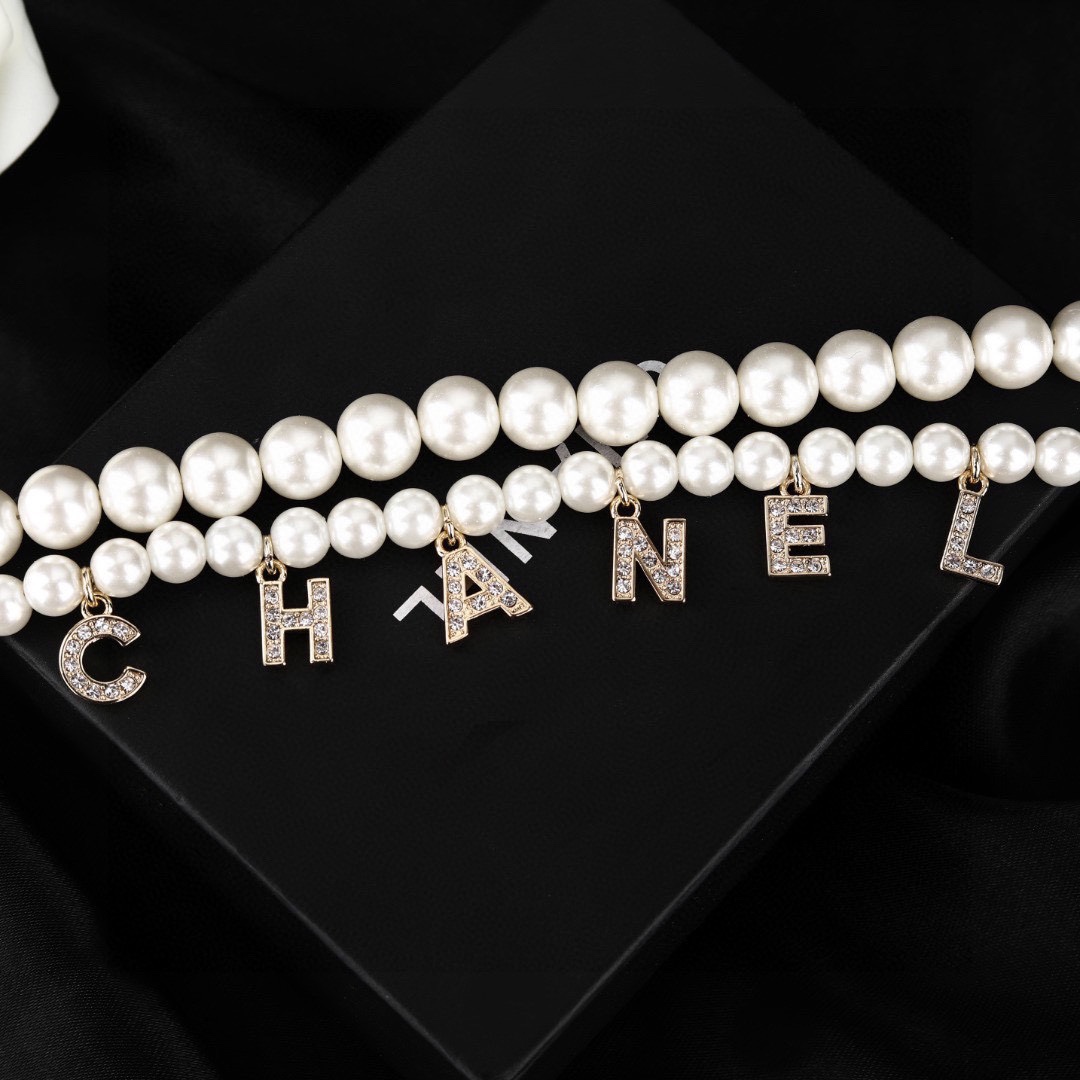 CHANEL ®  香奈儿 双层珍珠腰链 原版材质专柜同步新款选几款心仪的首饰来点缀美美的你💓 [色]超