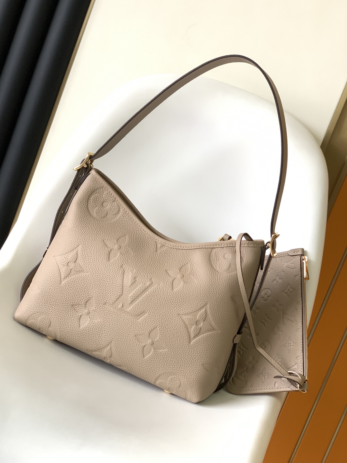  顶级原单米M46288黑 M46293米白M46277杏色 M 46298粉色CarryAll 小号手