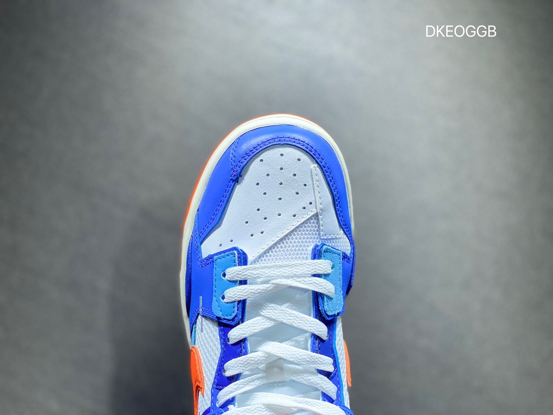 300 Nike Dunk Low Scrap 彩色拼接 浅蓝海玻璃 DM0128-100