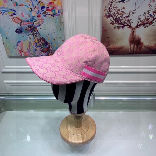 Gucci Classic Baseball Cap, Original Design, Adjustable, Lightweight, Pink 1 Gucci Classic Baseball Cap, Original Design, Adjustable, Lightweight, Pink