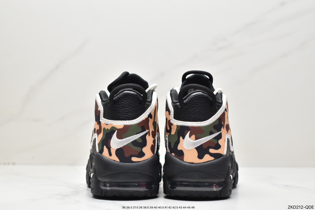 270 Nike Air More Uptempo皮蓬全掌气垫篮球鞋 CJ6122-001