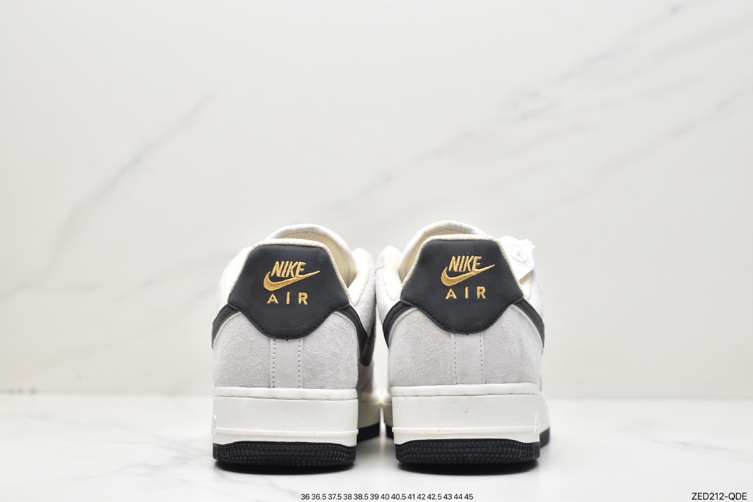 260 Nike Air Force 1 Low ’07 小勾蓝麂皮 空军一号低帮休闲板鞋KK5636-810