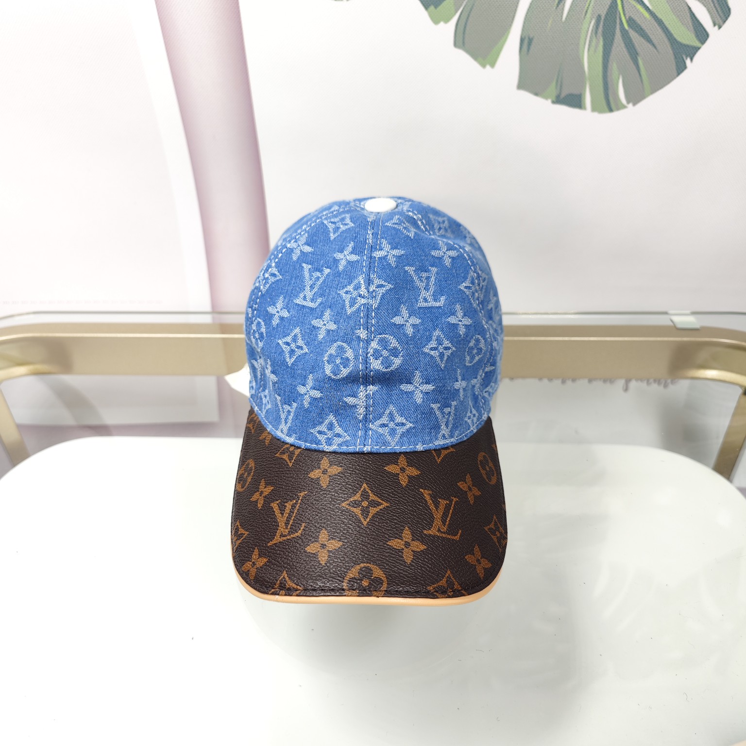 Louis Vuitton Hats Baseball Cap Blue Light