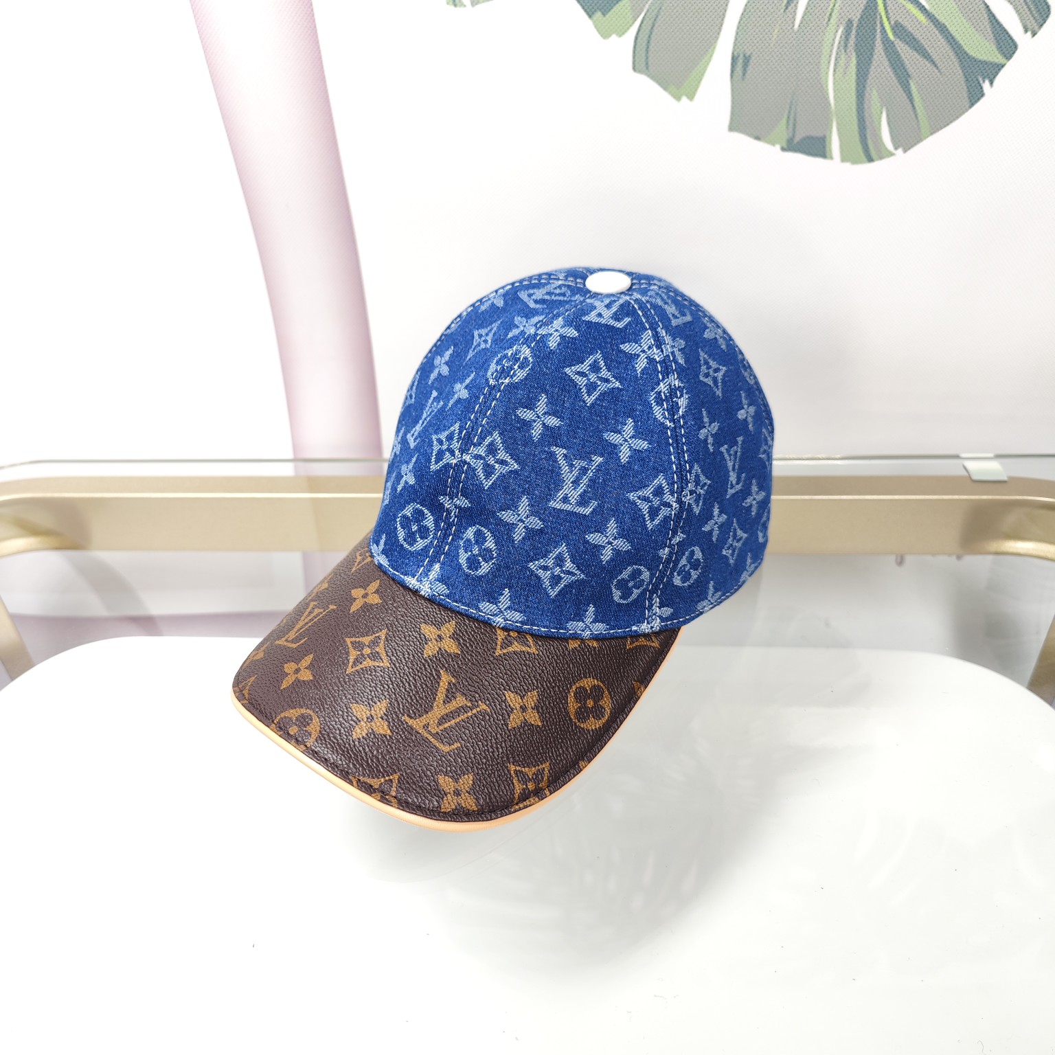 Louis Vuitton Sombreros Gorras Azul oscuro