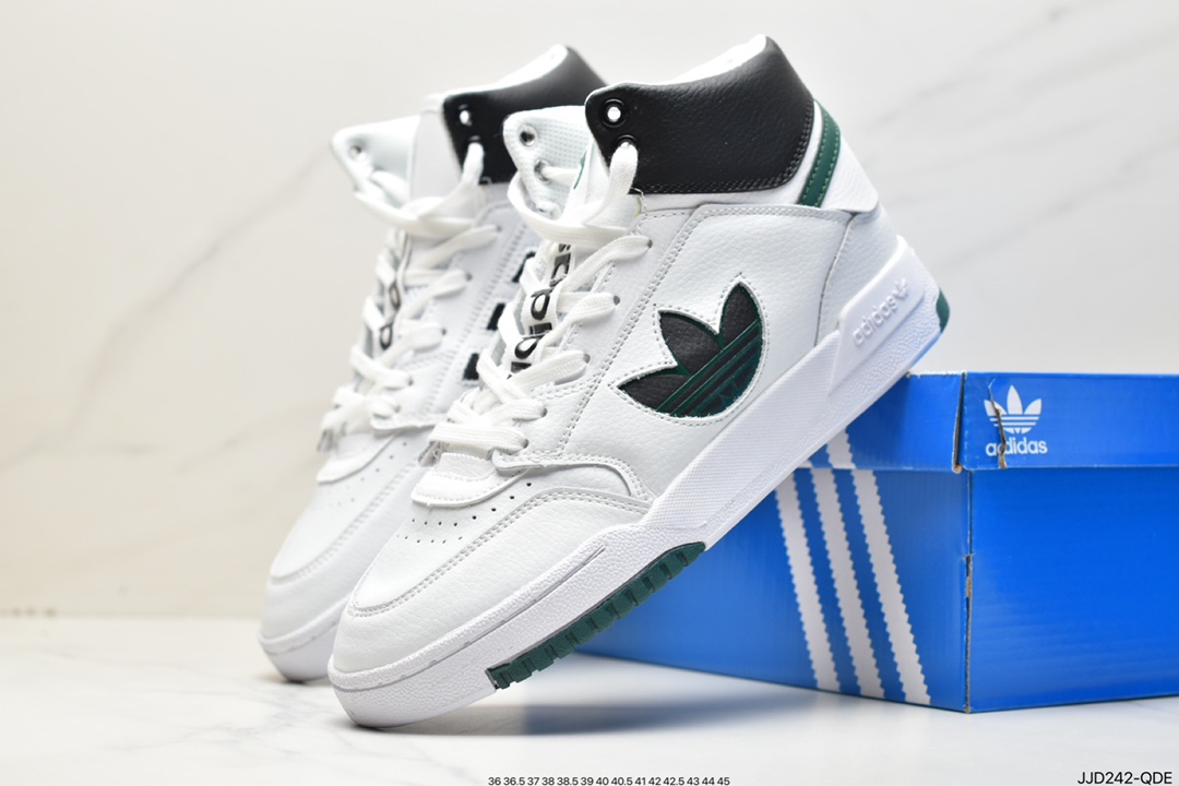 Adidas Drop Step Versatile Single Product Overseas Channel Edition Original Box Original Label Adidas Drop Step Clover FW2037