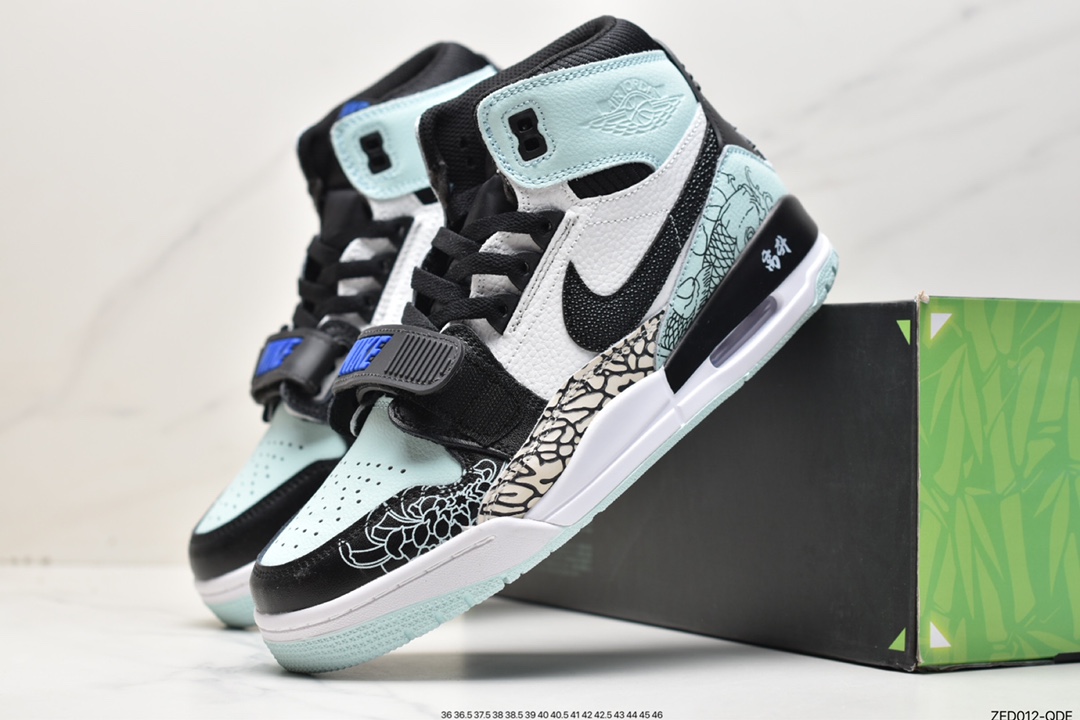 260 Air Jordan Legacy 三合一312 黑彩绿 AV3922-013