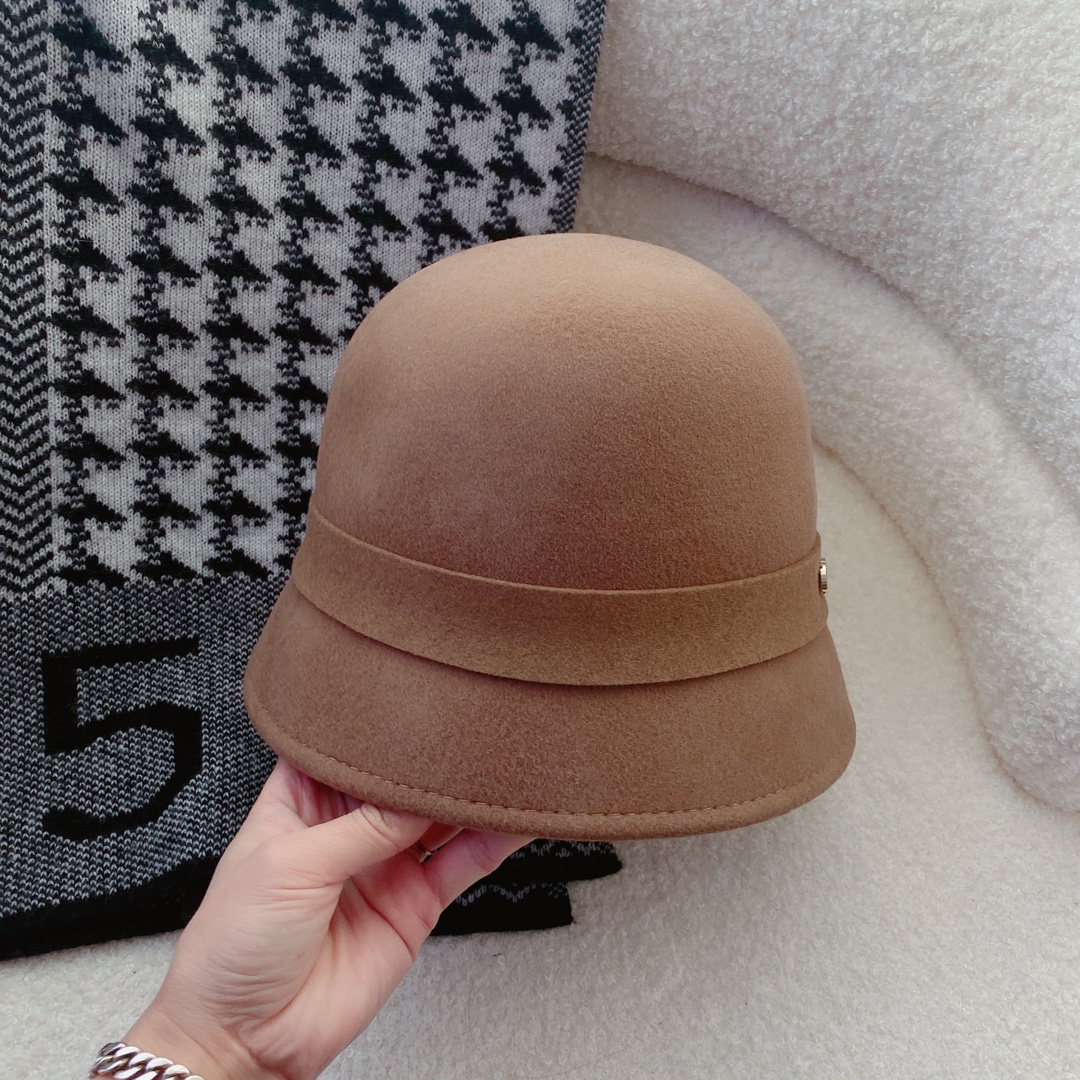 Dior Hats Bucket Hat Wool Fall/Winter Collection