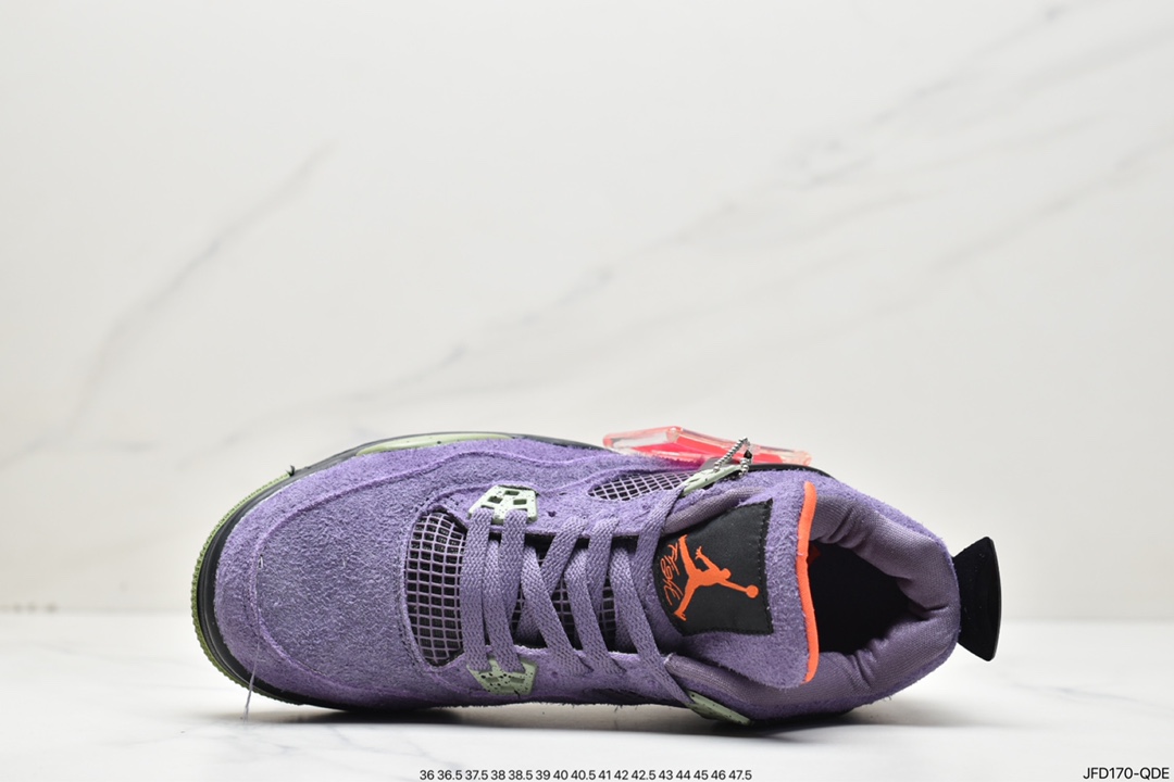 170 耐克Nike Wmns Air Jordan 4 Retro”Canyon Purple”AJ4代中帮AQ9129-500