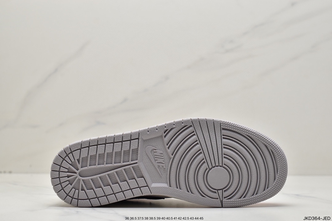 160 Air Jordan I Mid 'White and Phantom' 以 “inside out” 结构为灵感DM9652-100