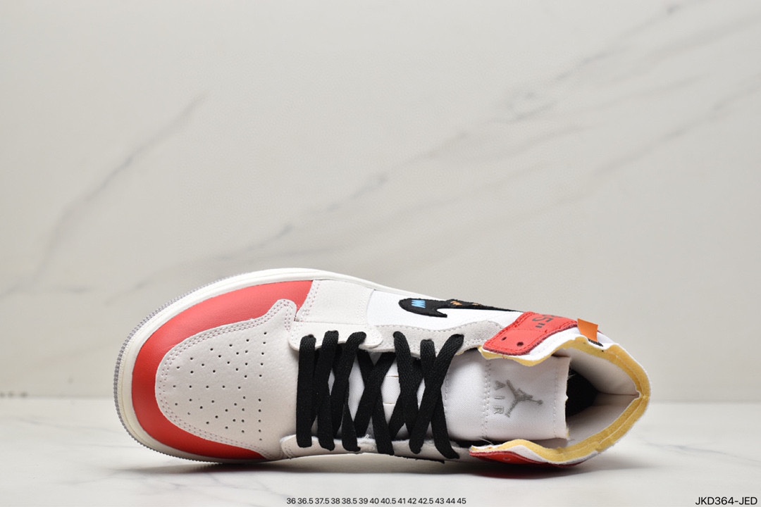 160 Air Jordan I Mid 'White and Phantom' 以 “inside out” 结构为灵感DM9652-100