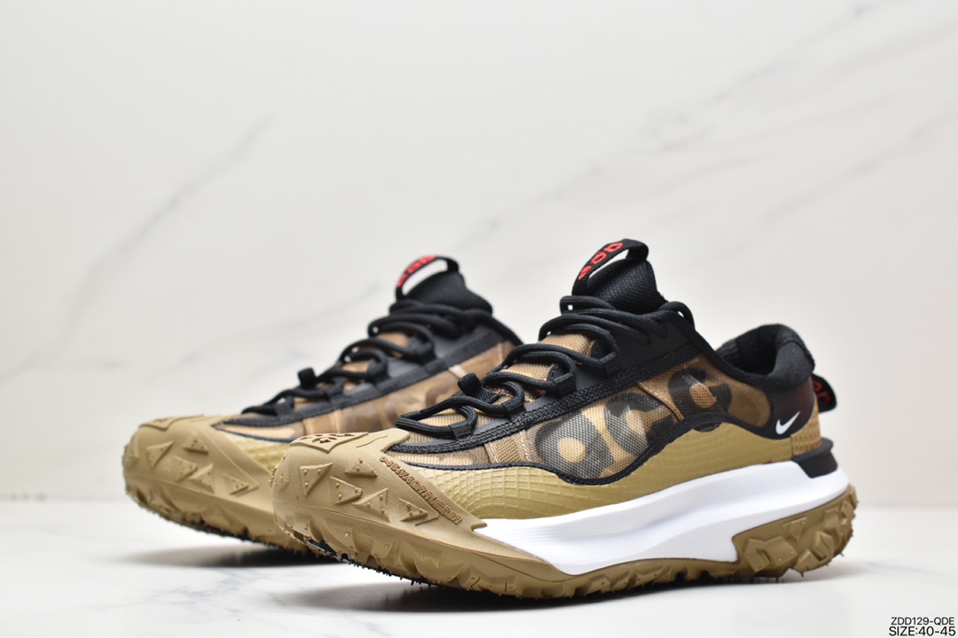 230 NIKE ACG Mountain Fly 2 Low”Black/White/Grey/Red”ACG山脉2代系列低帮运动鞋DV7903-104