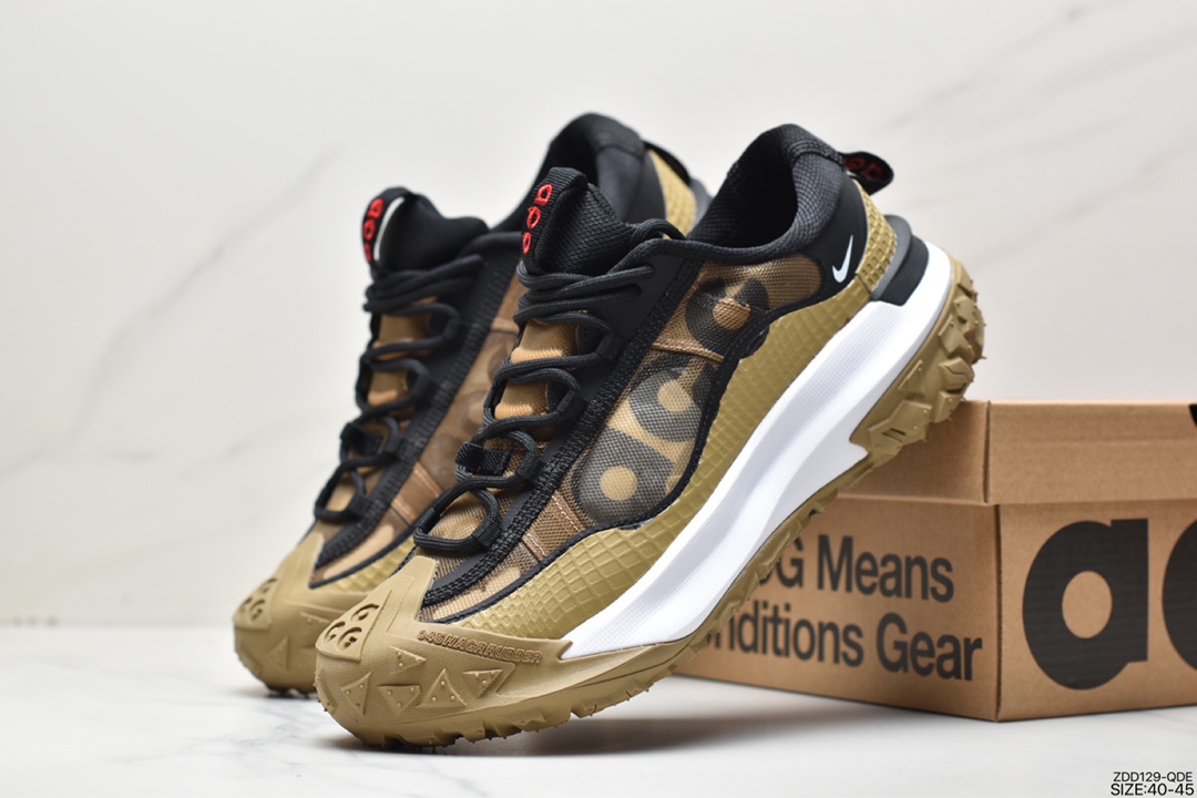 230 NIKE ACG Mountain Fly 2 Low”Black/White/Grey/Red”ACG山脉2代系列低帮运动鞋DV7903-104