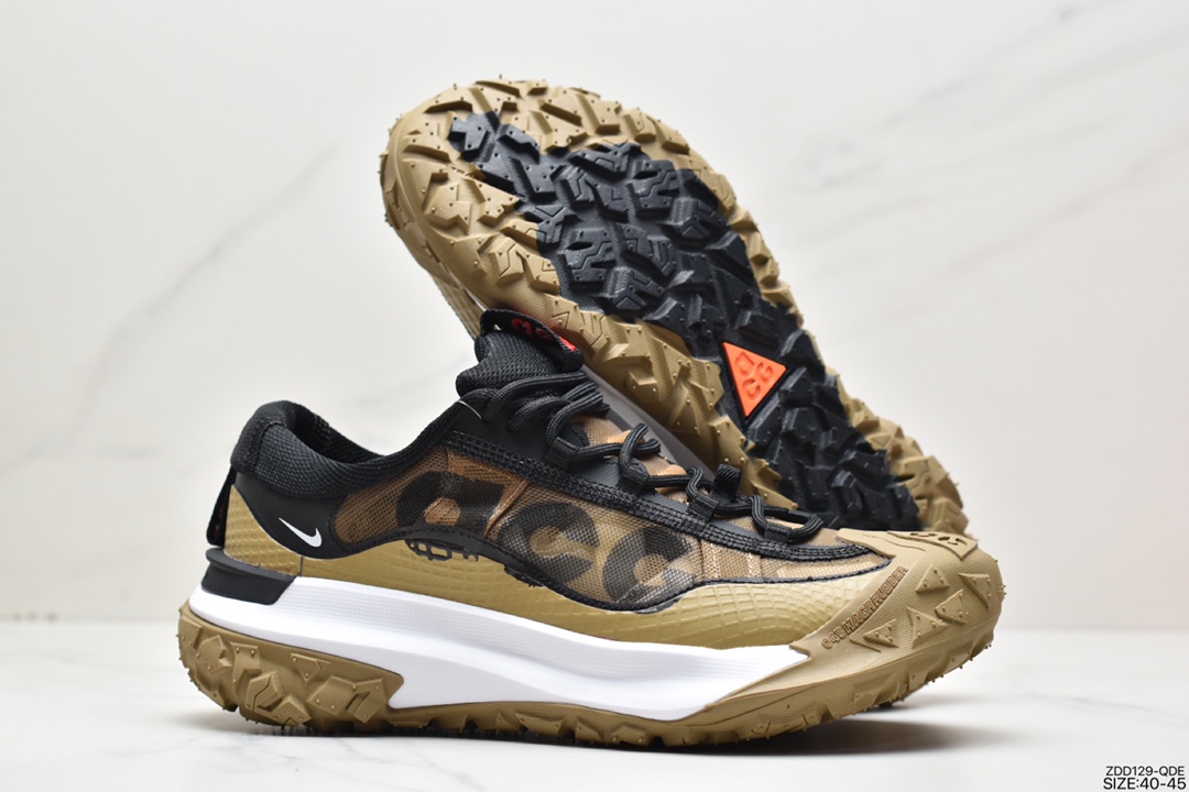 230 NIKE ACG Mountain Fly 2 Low”Black/White/Grey/Red”ACG山脉2代系列低帮运动鞋DV7903-104