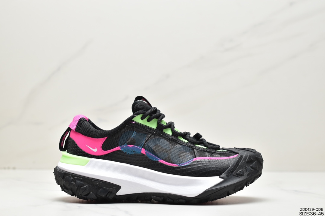 230 NIKE ACG Mountain Fly 2 Low”Black/White/Grey/Red”ACG山脉2代系列低帮DV7903-104