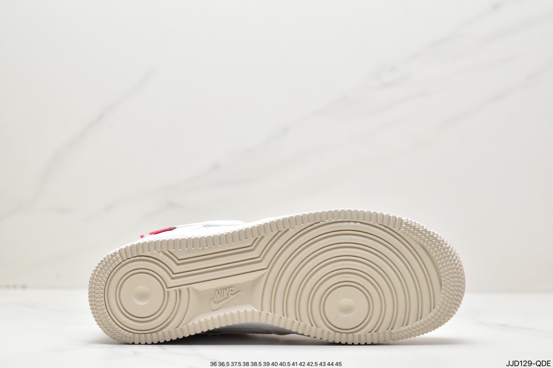 130 Nike Air Force 1 Low 空军一号低帮运动休闲板鞋白粉DX6061-111