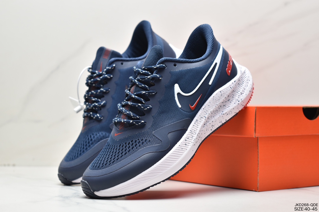 160 耐克Nike Zoom WINFLO 7代缓震大底飞线贾卡轻质透气休闲运动跑步鞋DC3727-002
