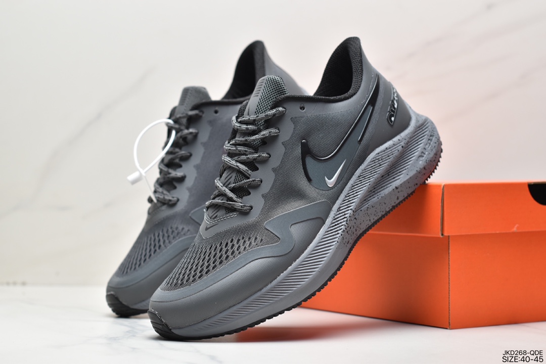 160 耐克Nike Zoom WINFLO 7代缓震大底飞线贾卡轻质透气休闲运动跑步鞋DC3727-002