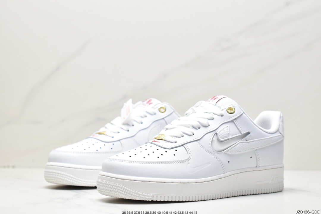 140 Nike Air Force 1 Low '07 PRM 40周年 米色空军一号低帮DQ7664-100