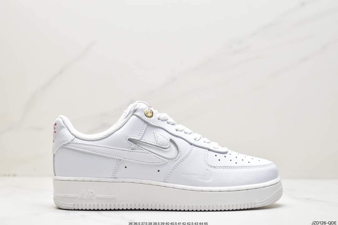 140 Nike Air Force 1 Low ’07 PRM 40周年 米色空军一号低帮DQ7664-100