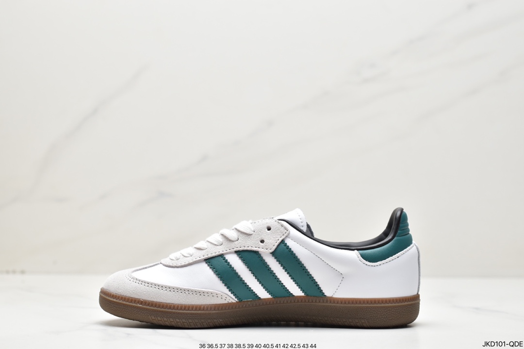 Clover Adidas Originals Samba Vegan OG Samba series gentleman moral training board shoes GY6940