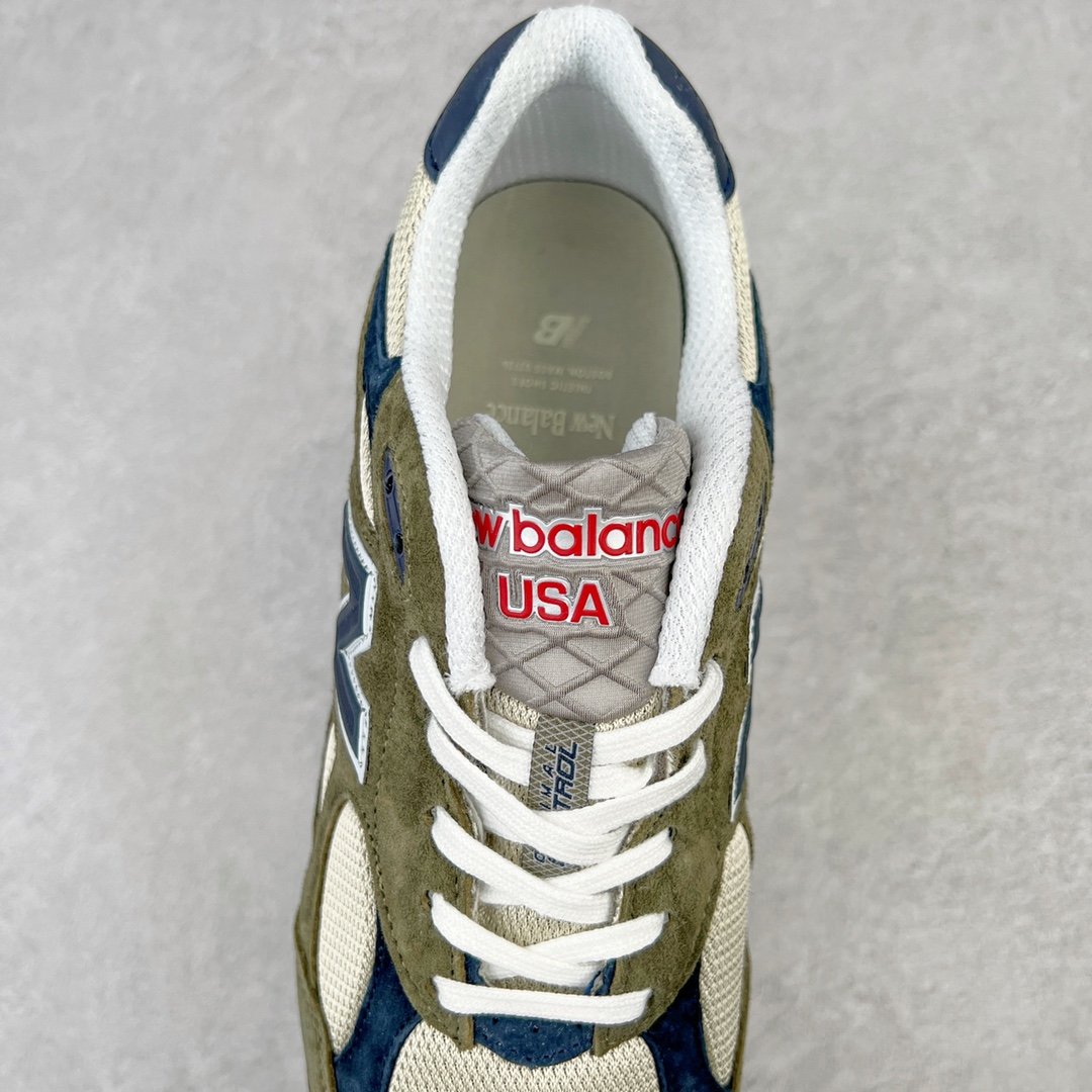 图片[5]-＃K版纯原福利 New Balance M990TO3 新百伦NB990V3 绿棕色 第三代总统复古慢跑鞋 正确3M反光细节 原楦原纸版开发 正确6层组合底模精密开发 搭载全新碳素中底 后跟透明TPU水晶装饰条稳固 沿用了引以为傲的跑鞋手工技艺 采用猪皮绒面并包裹局部透气网面的鞋身设计 菱网鞋舌上刻有New Balance USA 鞋面依旧身着经典的大热之灰 彰显了其高端的品质身份 尺码：36 37 37.5 38 38.5 39 40 40.5 41.5 42 42.5 43 44 45-选品中心