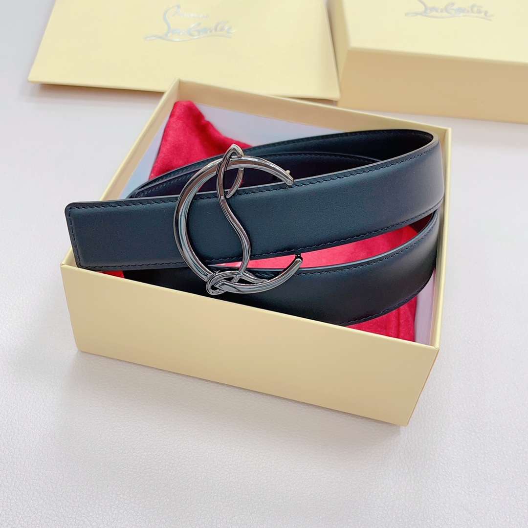 LC Belt with Double-Sided Plate and Button Closure, Various Sizes Available, Euro Pricing - 图片 4