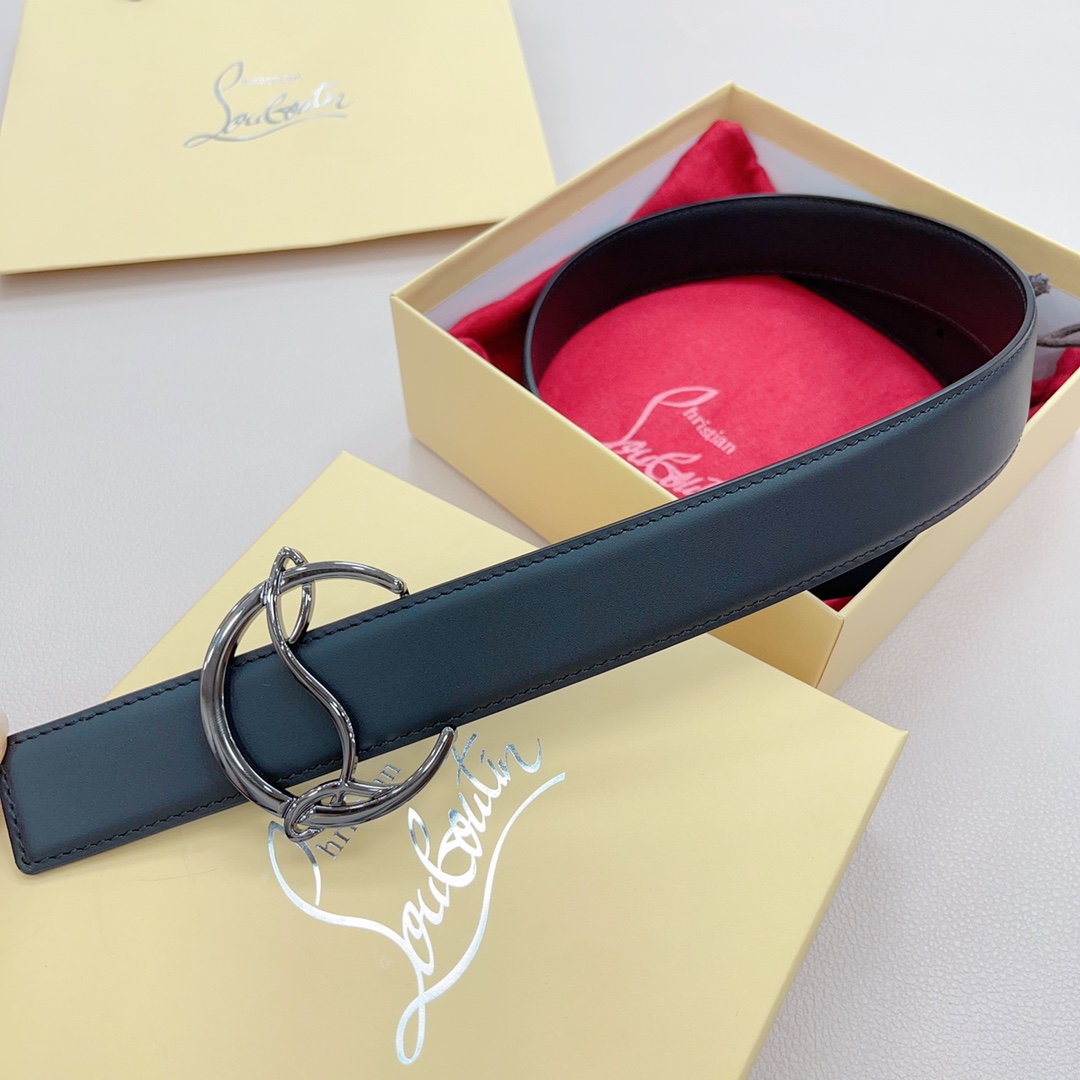 LC Belt with Double-Sided Plate and Button Closure, Various Sizes Available, Euro Pricing - 图片 6