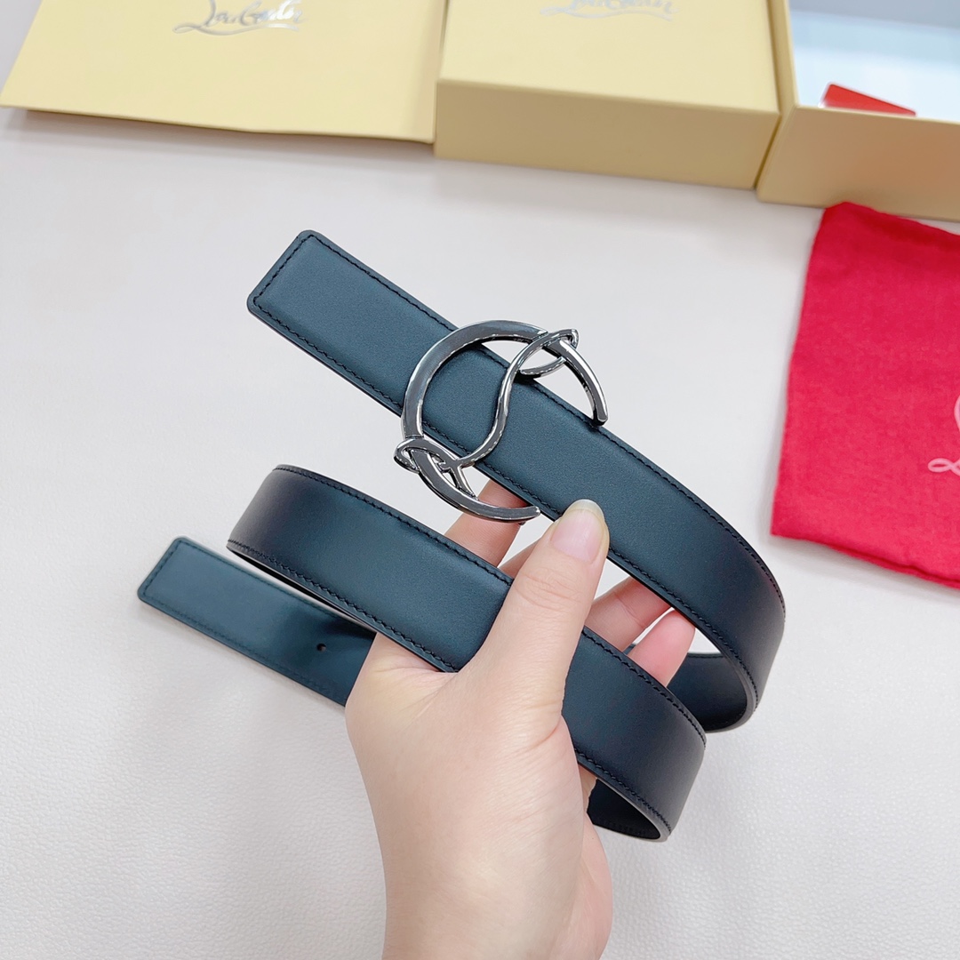 LC Belt with Double-Sided Plate and Button Closure, Various Sizes Available, Euro Pricing - 图片 8