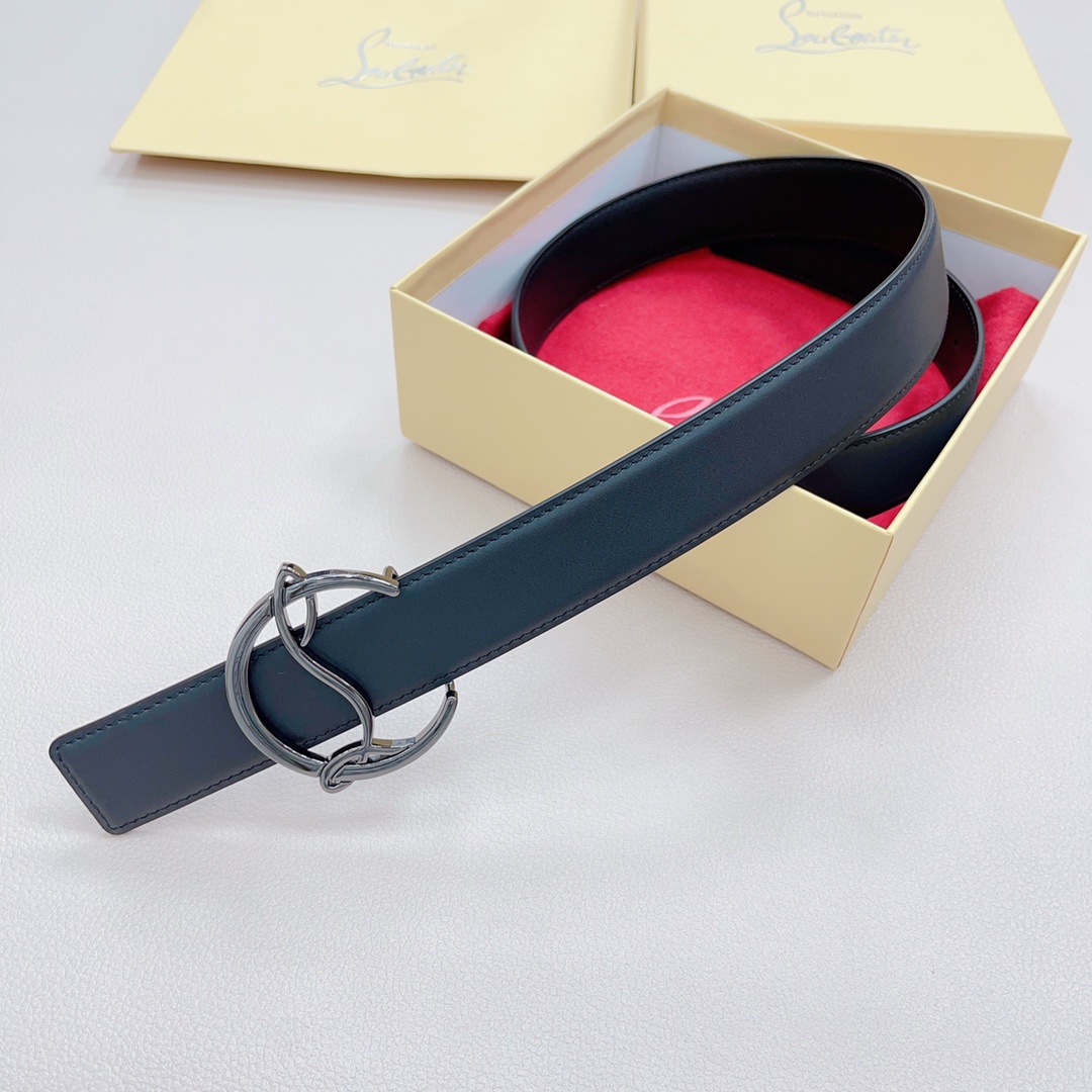 LC Belt with Double-Sided Plate and Button Closure, Various Sizes Available, Euro Pricing - 图片 9