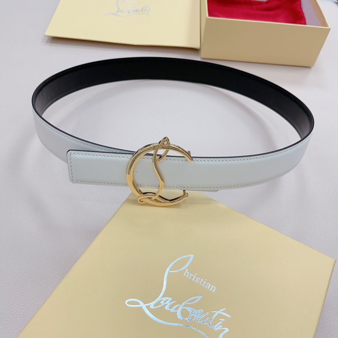 LC Belt with Double-Sided Plate and Original Hardware, Various Sizes Available. - 图片 5