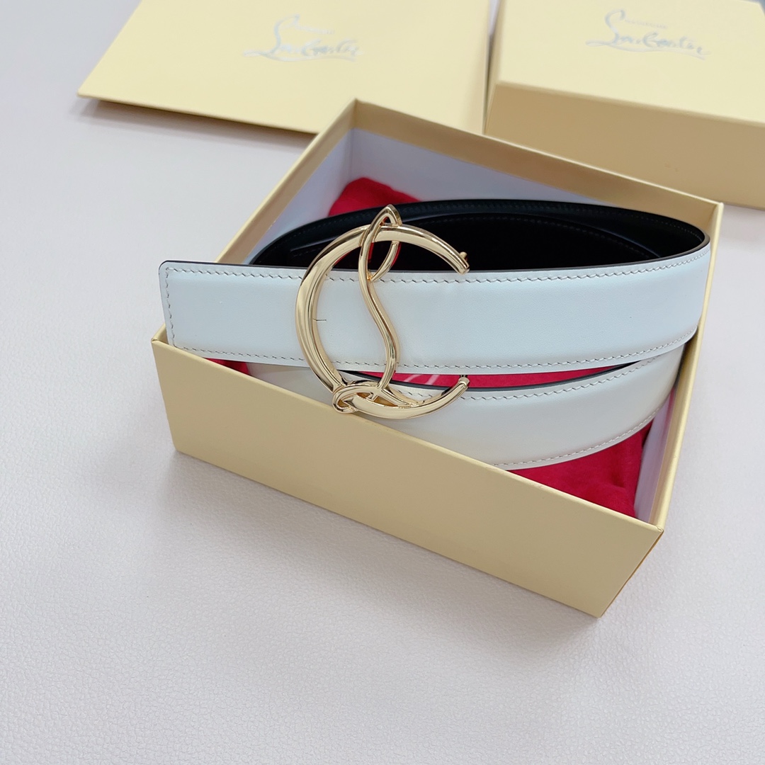 LC Belt with Double-Sided Plate and Original Hardware, Various Sizes Available. - 图片 3