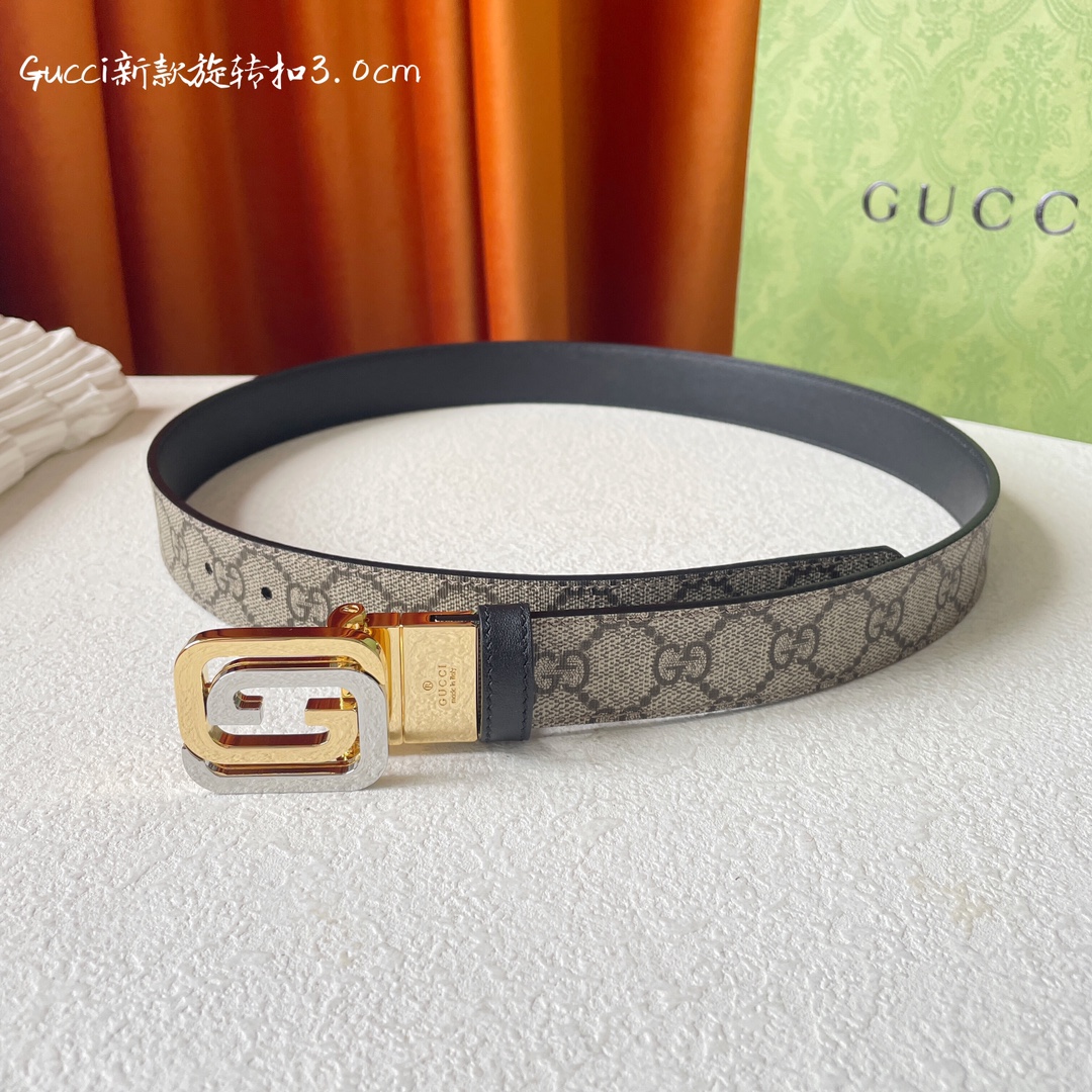 Gucci新品一面经典印花另一面进口