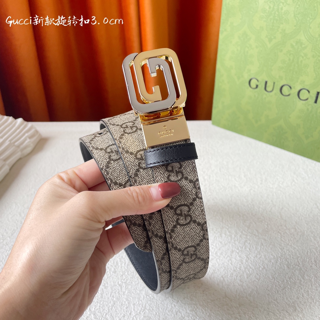 Gucci新品一面经典印花另一面进口