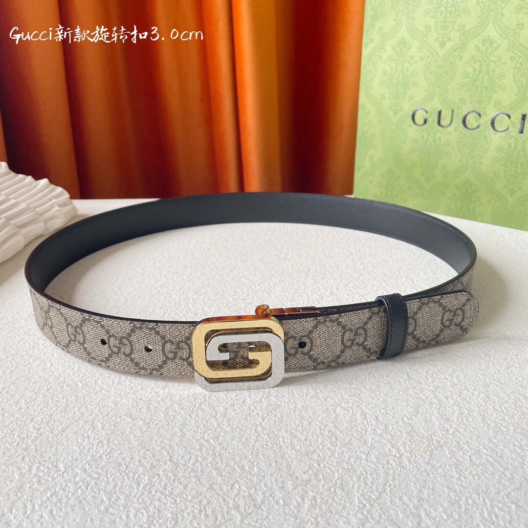 Gucci新品一面经典印花另一面进口