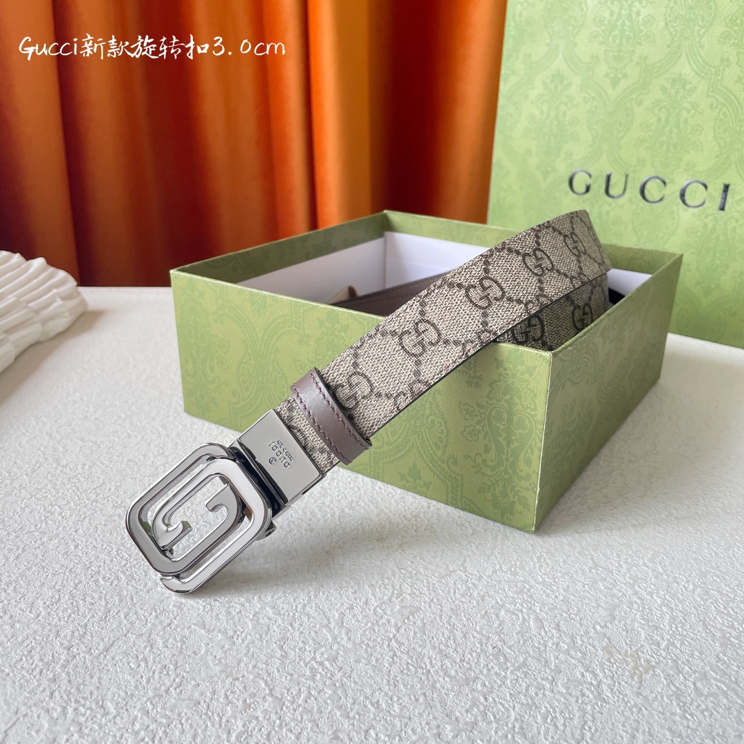 Gucci新品一面经典印花另一面进口