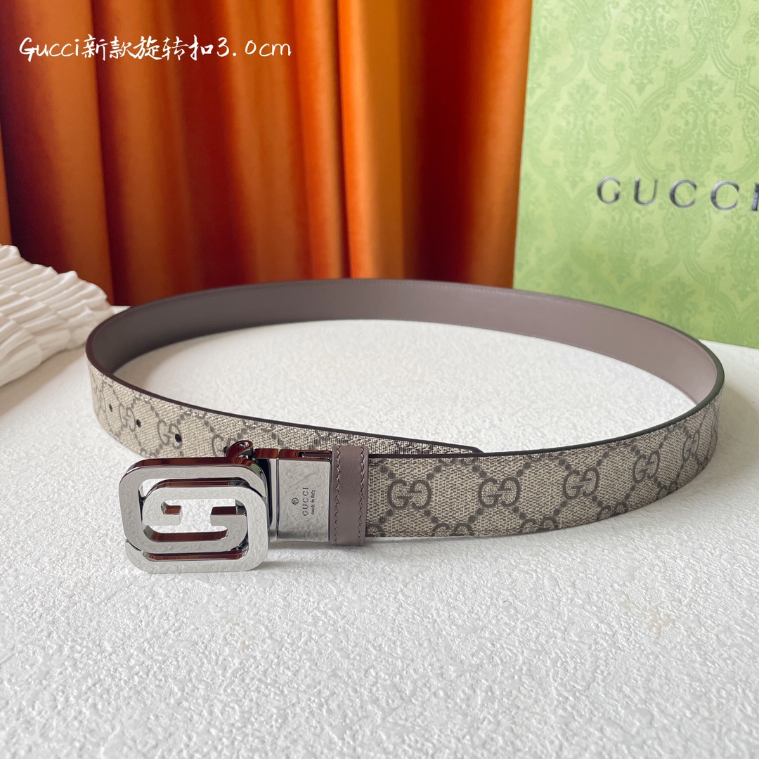 Gucci新品一面经典印花另一面进口