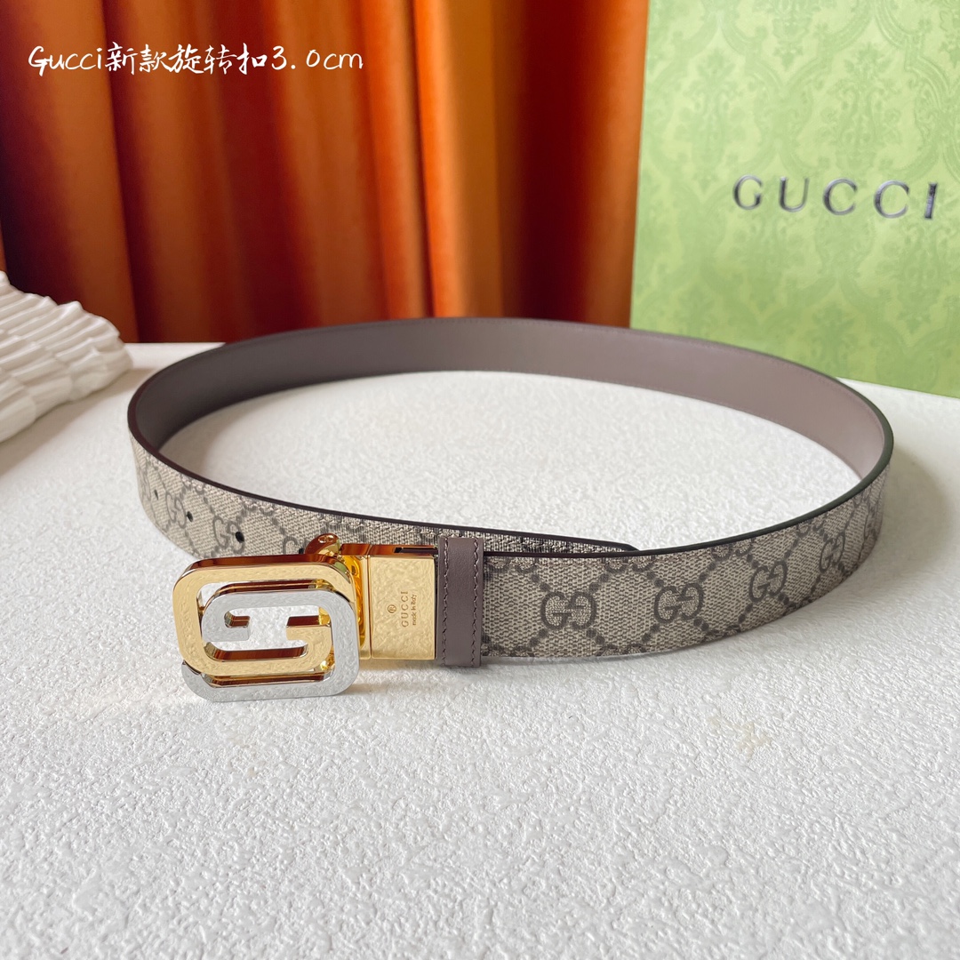 Gucci新品一面经典印花另一面进口