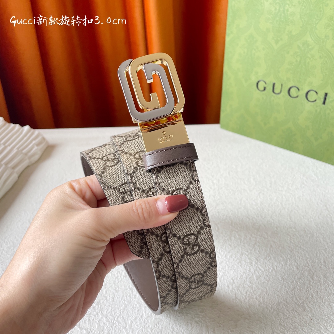 Gucci新品一面经典印花另一面进口