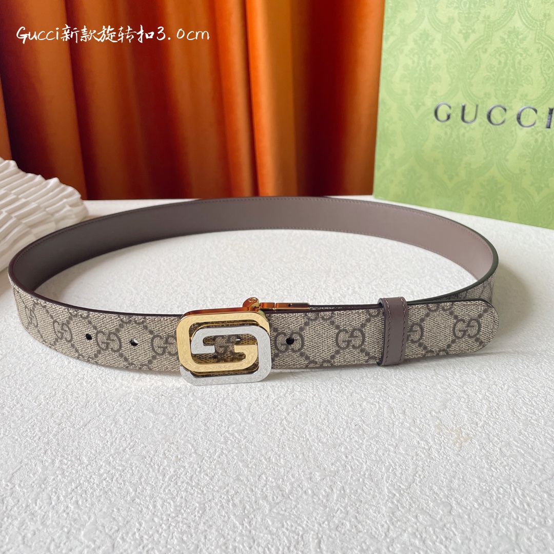 Gucci新品一面经典印花另一面进口