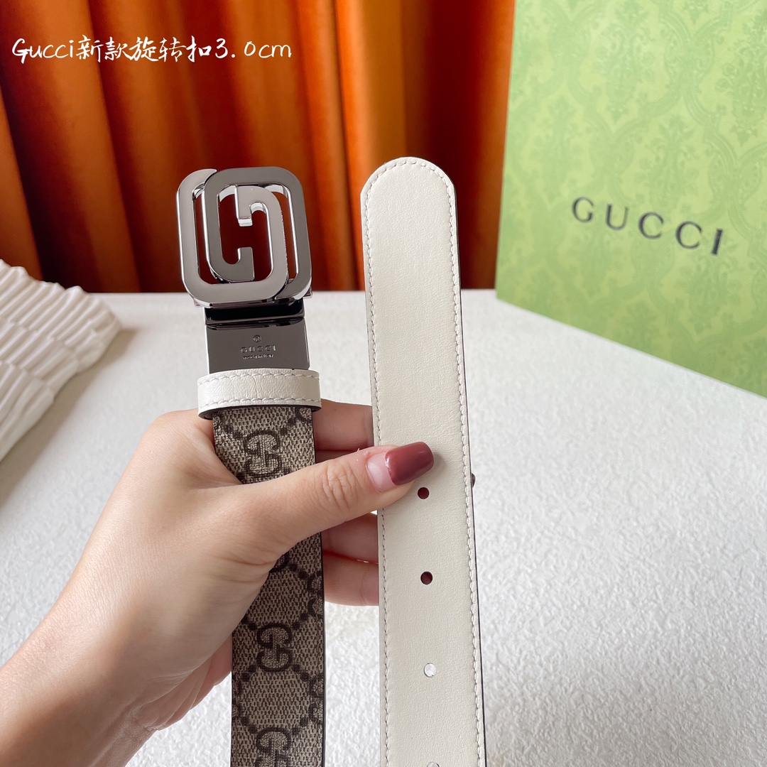 Gucci新品一面经典印花另一面进口