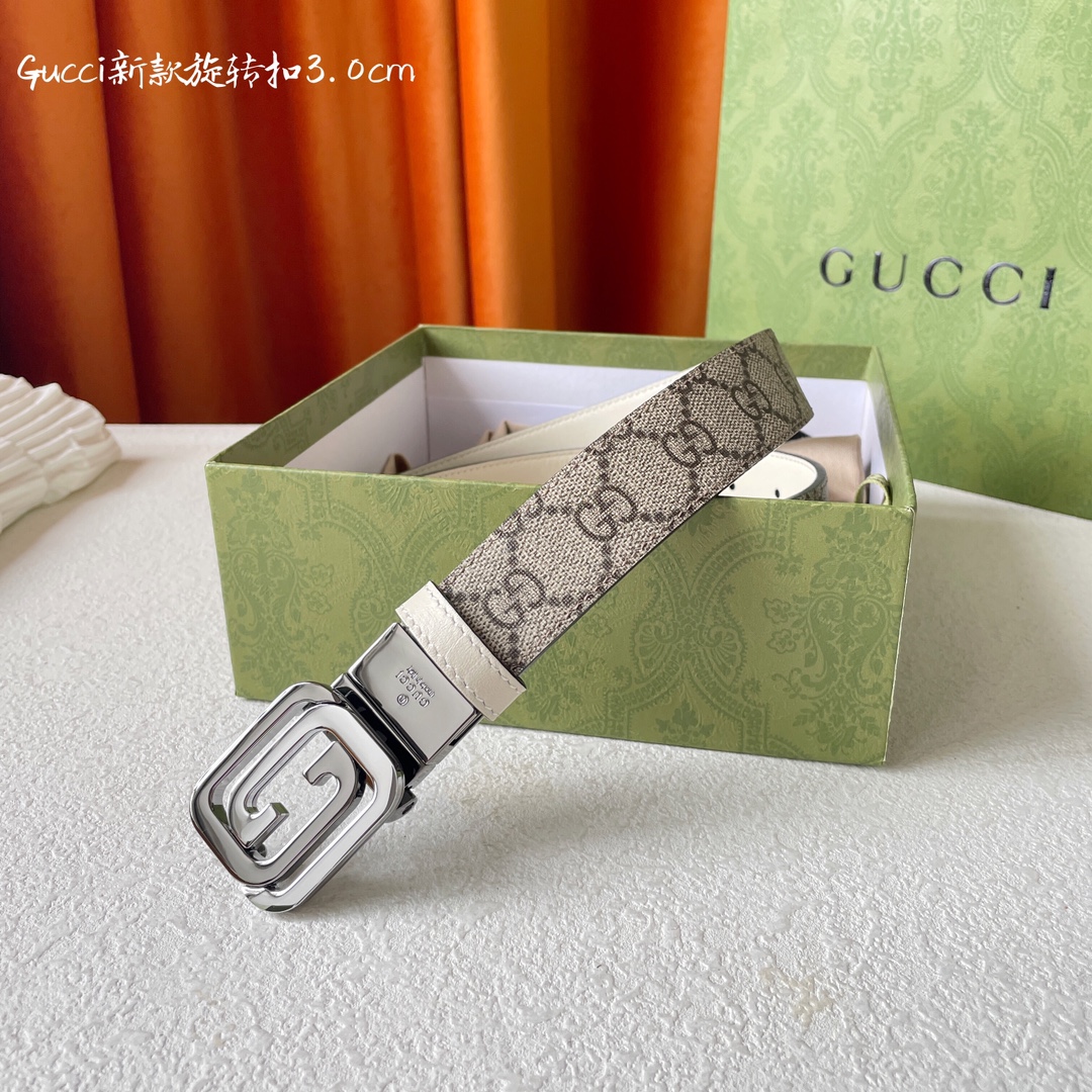 Gucci新品一面经典印花另一面进口