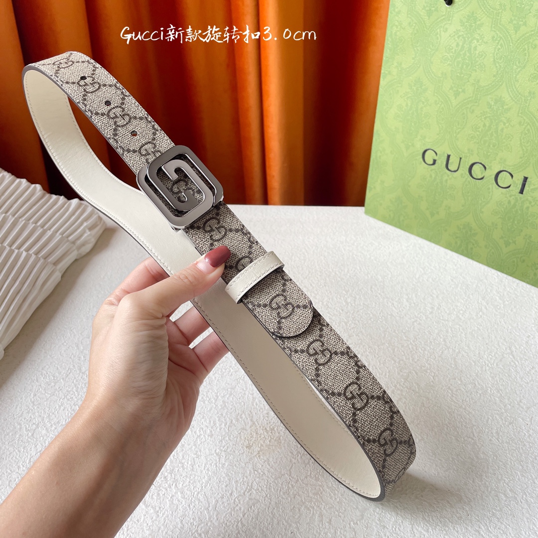 Gucci新品一面经典印花另一面进口