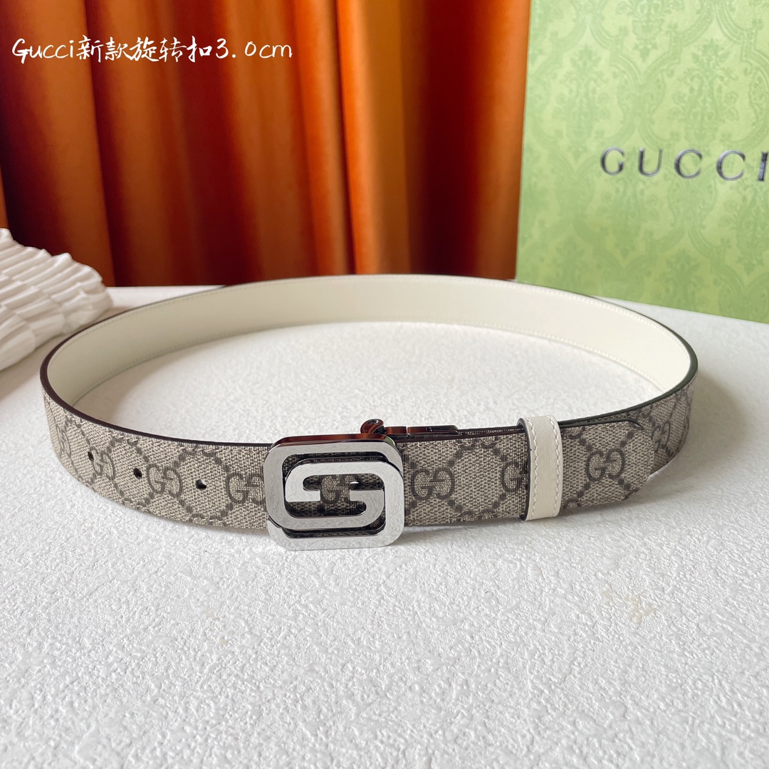 Gucci新品一面经典印花另一面进口