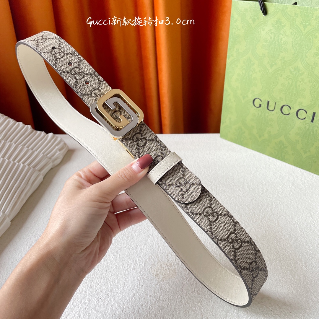 Gucci新品一面经典印花另一面进口