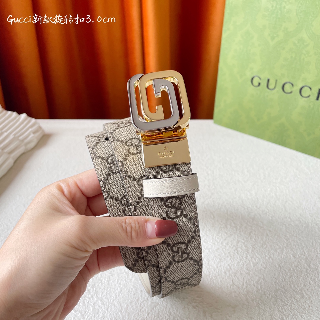 Gucci新品一面经典印花另一面进口