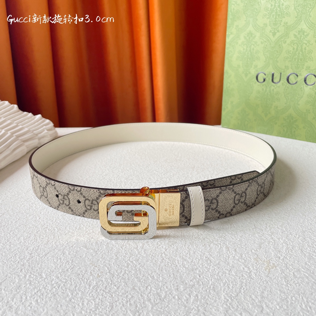 Gucci新品一面经典印花另一面进口