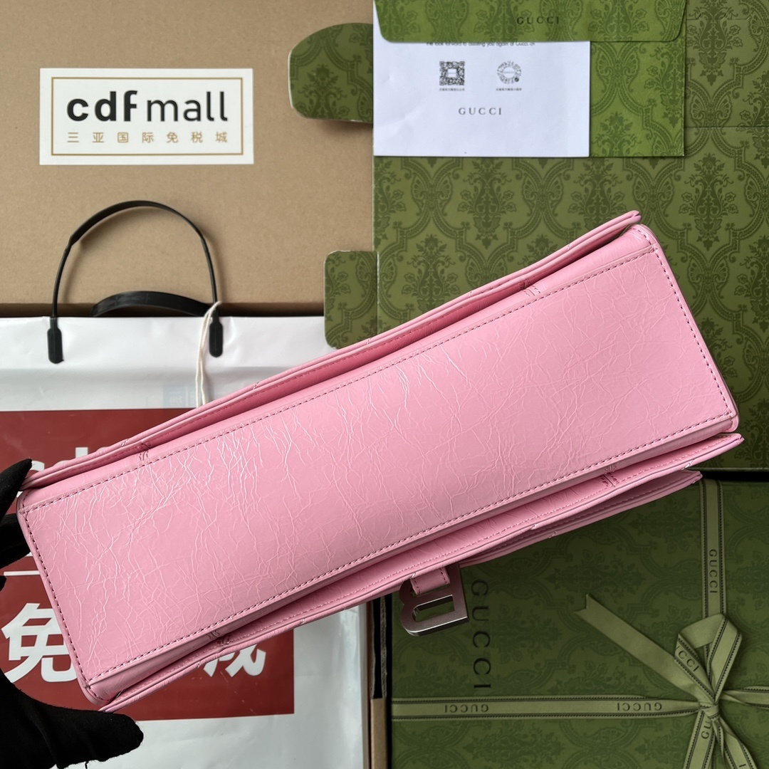 原厂皮配Cdfmall三亚免税店手提袋来自巴黎世家22年秋冬系列Crush气场强大的实用型大包包强势回归