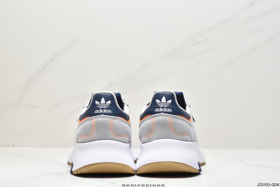 ADIDAS Originals Retropy popcorn speed light retro series versatile breathable casual sports jogging shoes GW9358