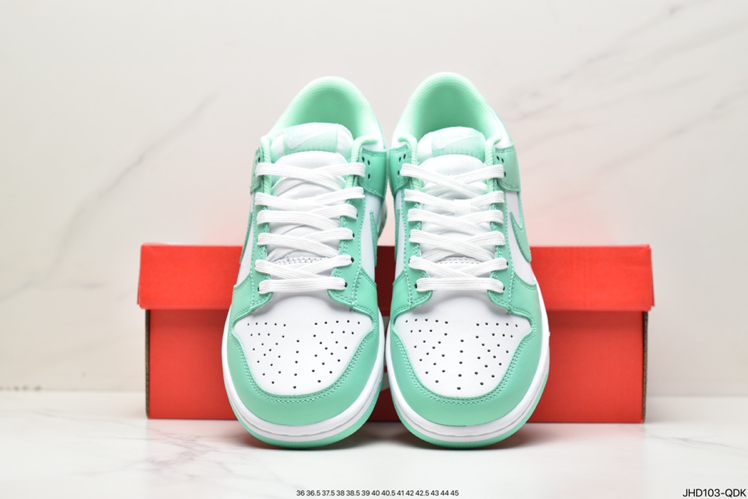 190 耐克Nike SB Dunk Low Pro 复古低帮头层皮休闲运动滑板板鞋DD1503-105