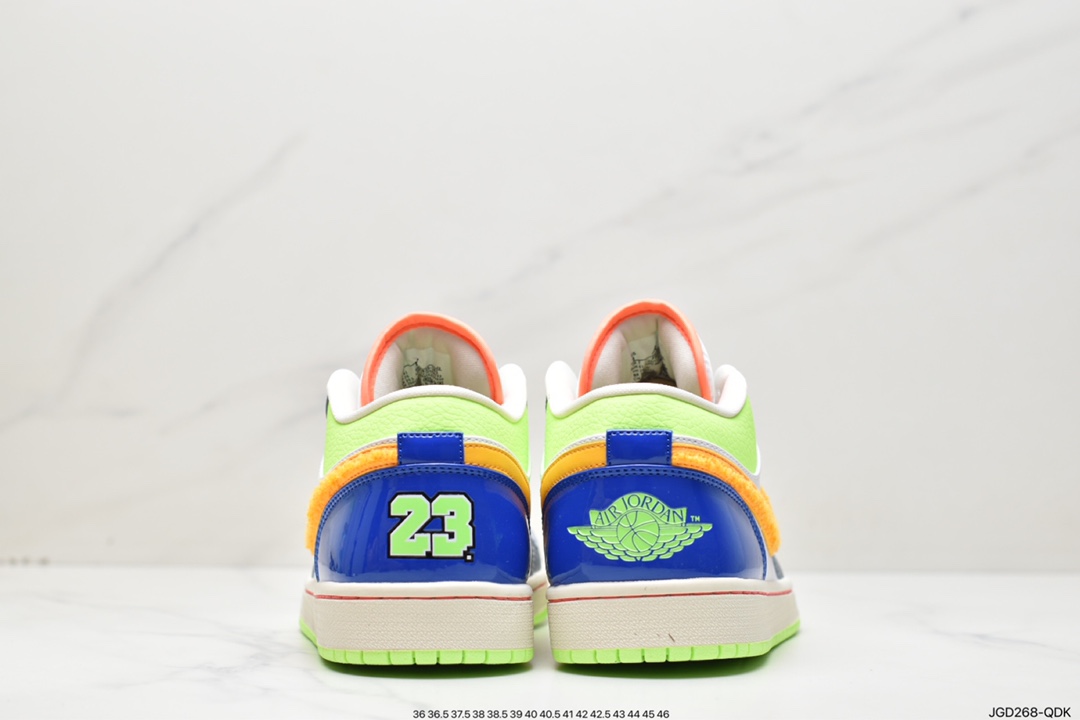 180 耐克Nike Air Jordan Retro 1 Low GS”Electric Green”AJ1低帮FB1835-181
